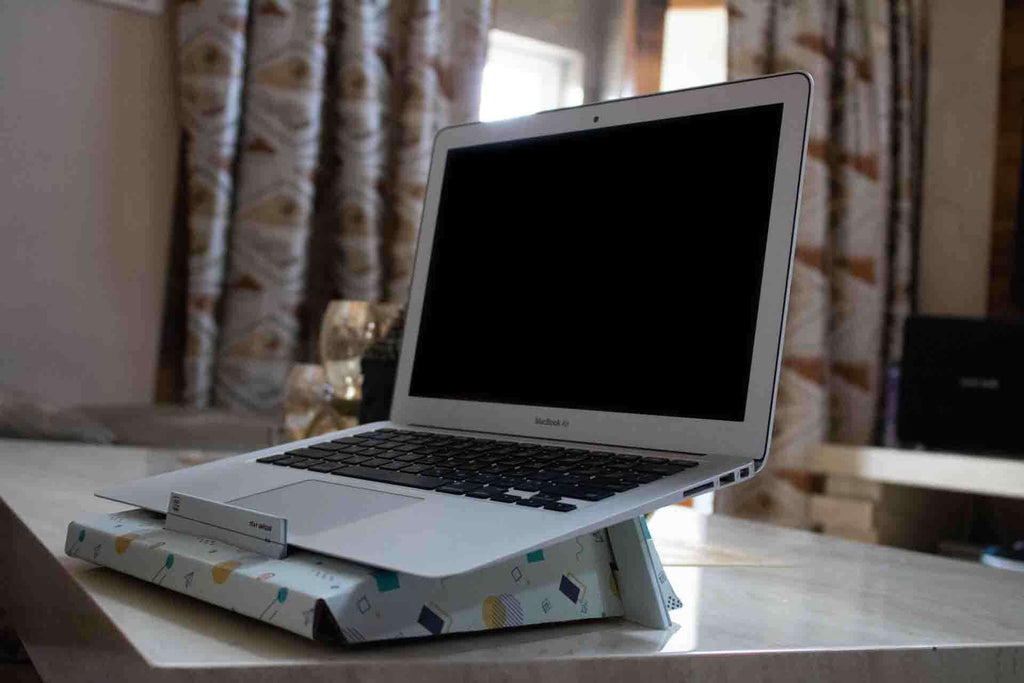Black Laptop stand