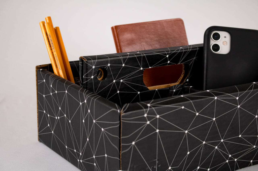 Black Desk organiser